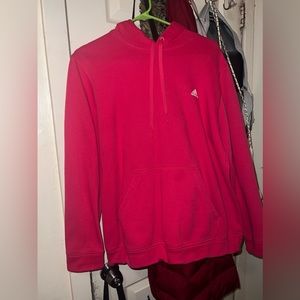 Adidas hot pink hoodie for women